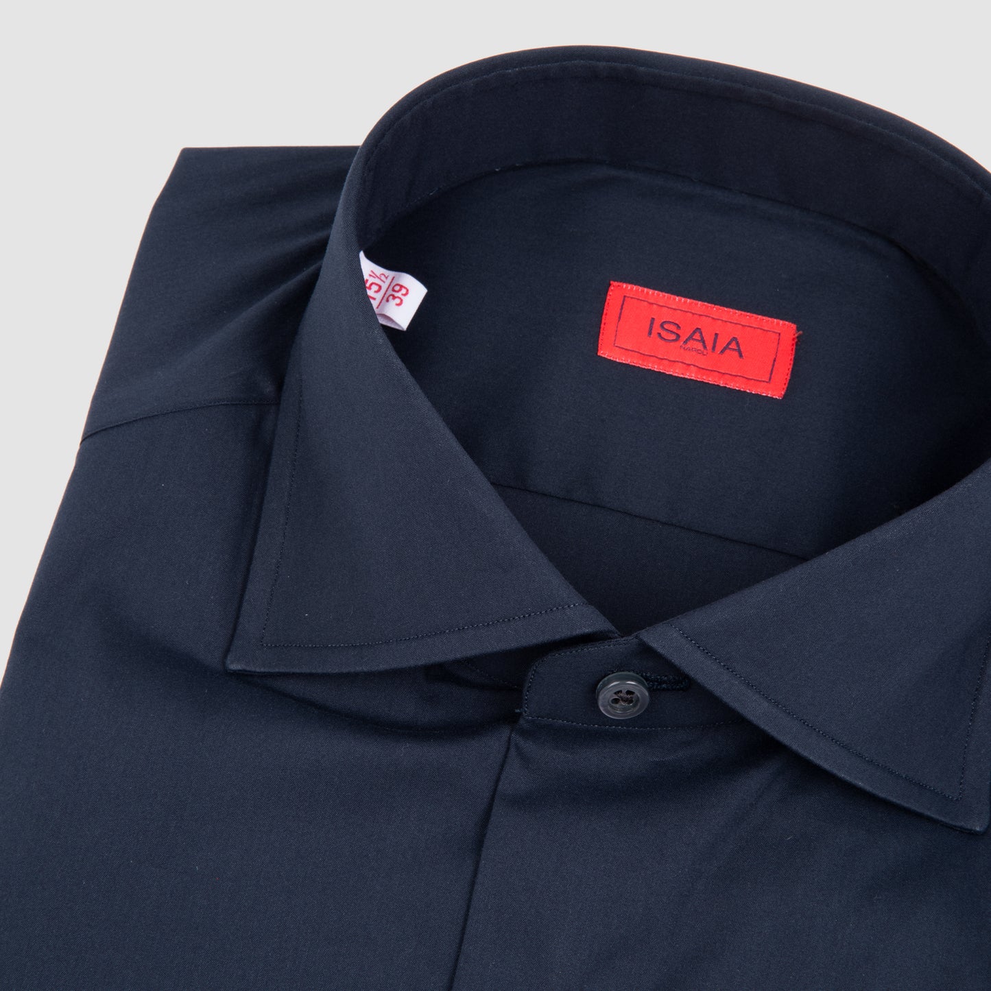 Comfort Solid Color Sport Shirt - Navy
