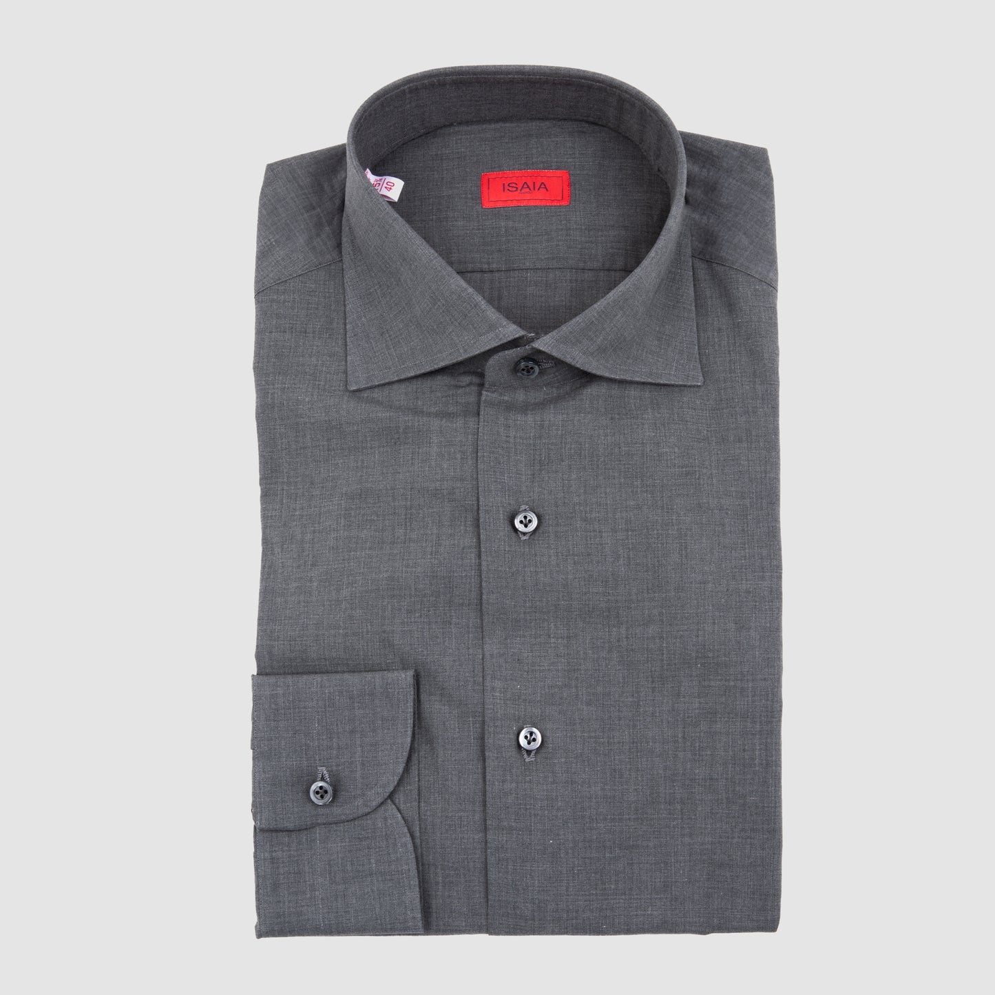 Melange Color Sport Shirt - Grey