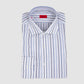 Striped Sport Shirt - White & Navy