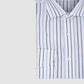 Striped Sport Shirt - White & Navy