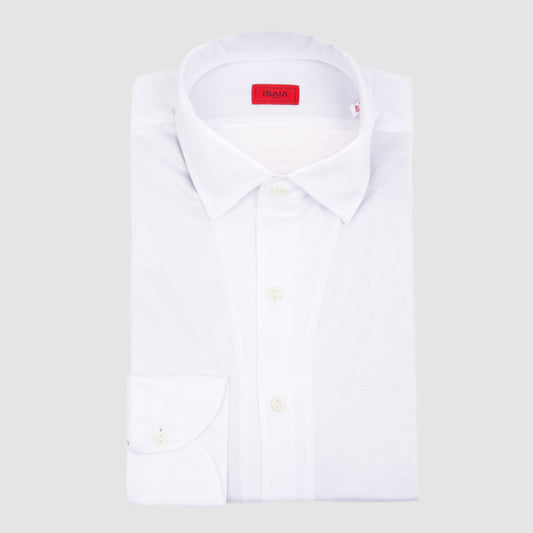 Jersey Sport Shirt - White
