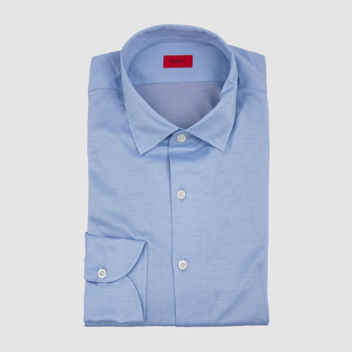 Jersey Sport Shirt - Light Blue