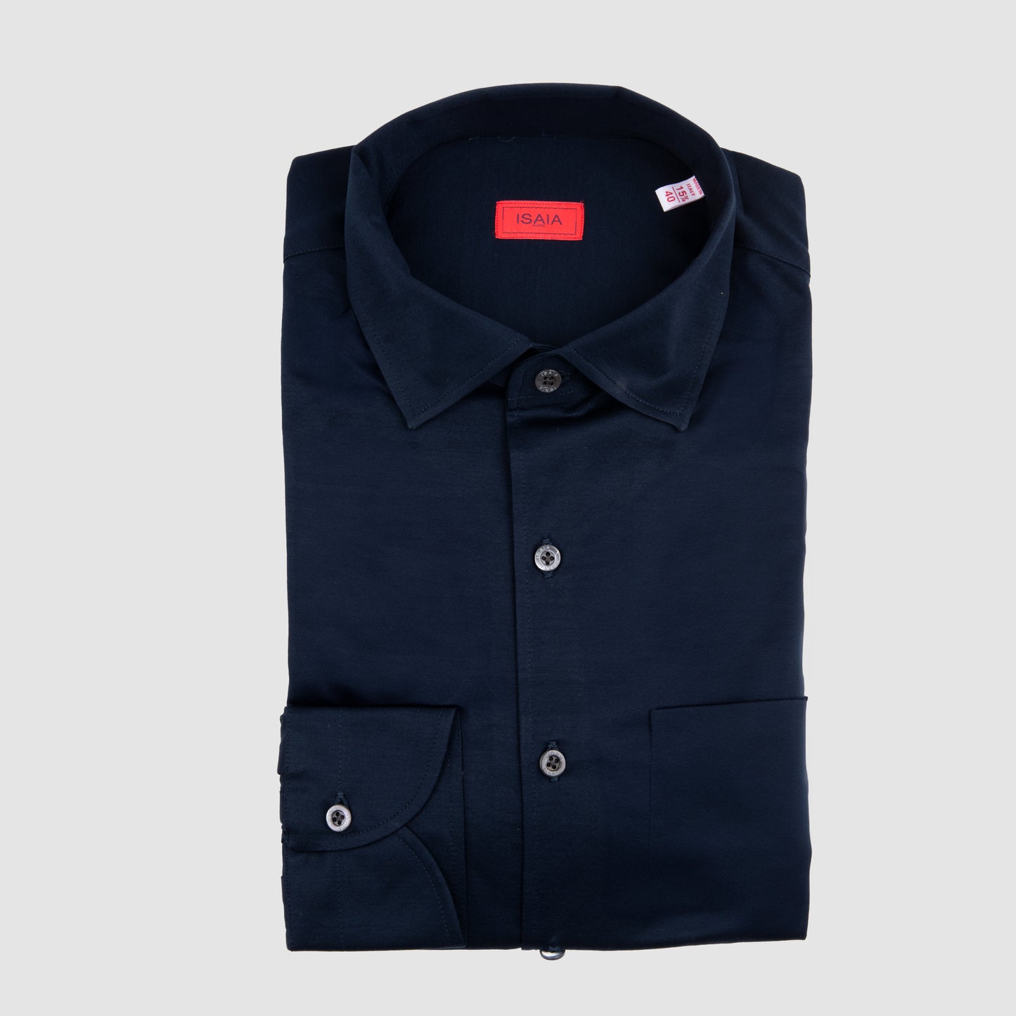 Jersey Sport Shirt - Navy