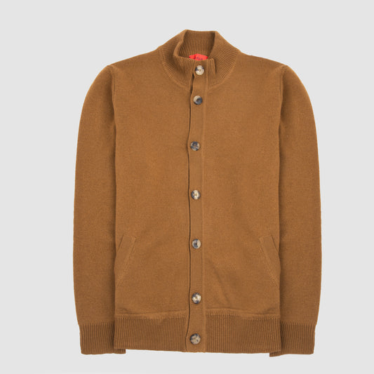 Cashmere Cardigan - Camel