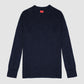 Wool Merino Jersey T-Shirt - Navy