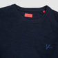 Wool Merino Jersey T-Shirt - Navy