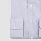 Micro Check Dress Shirt - White & Blue