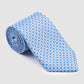 Classic Tie Collection Light Blue/Burgundy