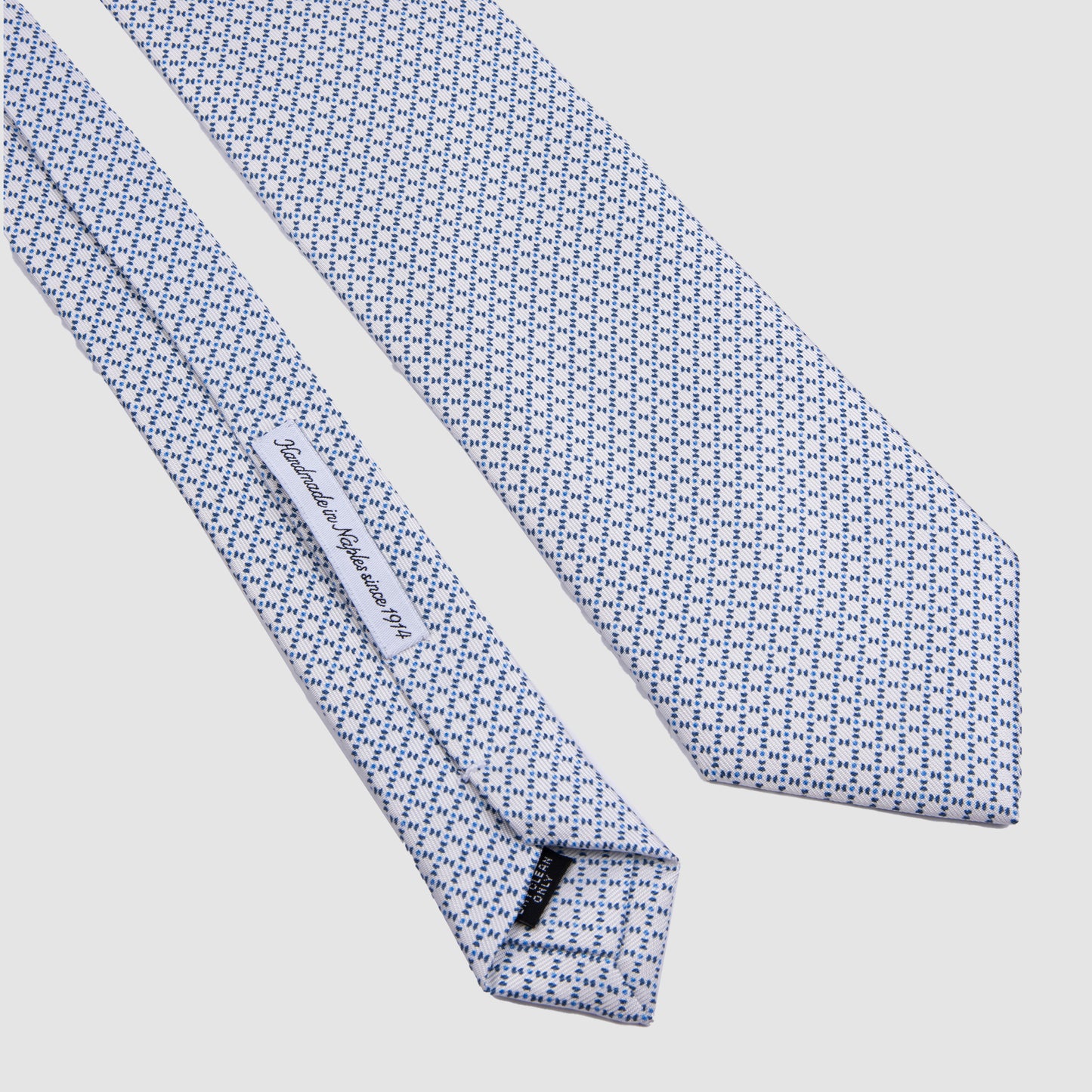 Micro Pattern Silk Tie