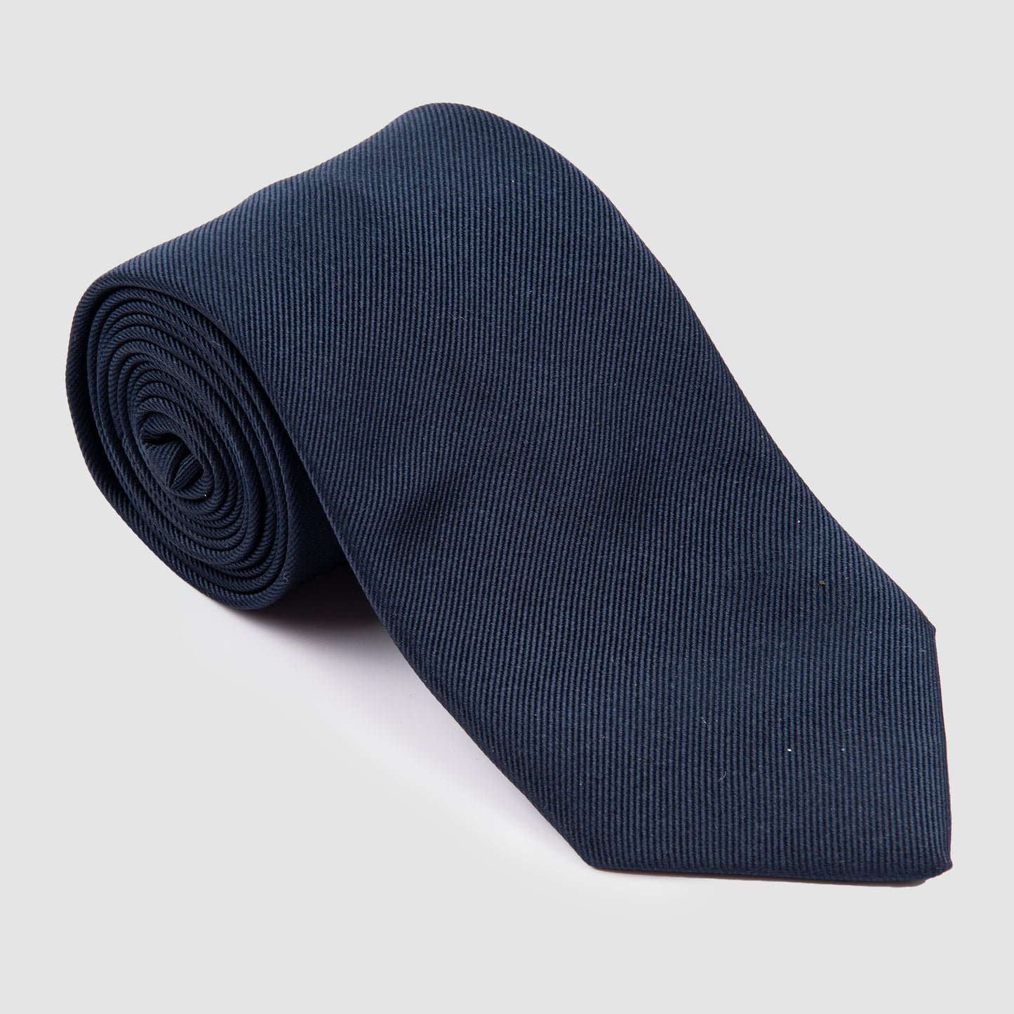 Solid Color Tie Navy