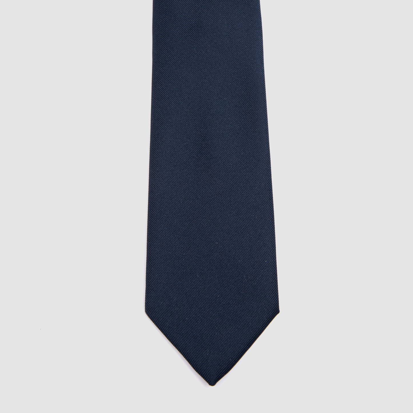 Solid Color Tie Navy