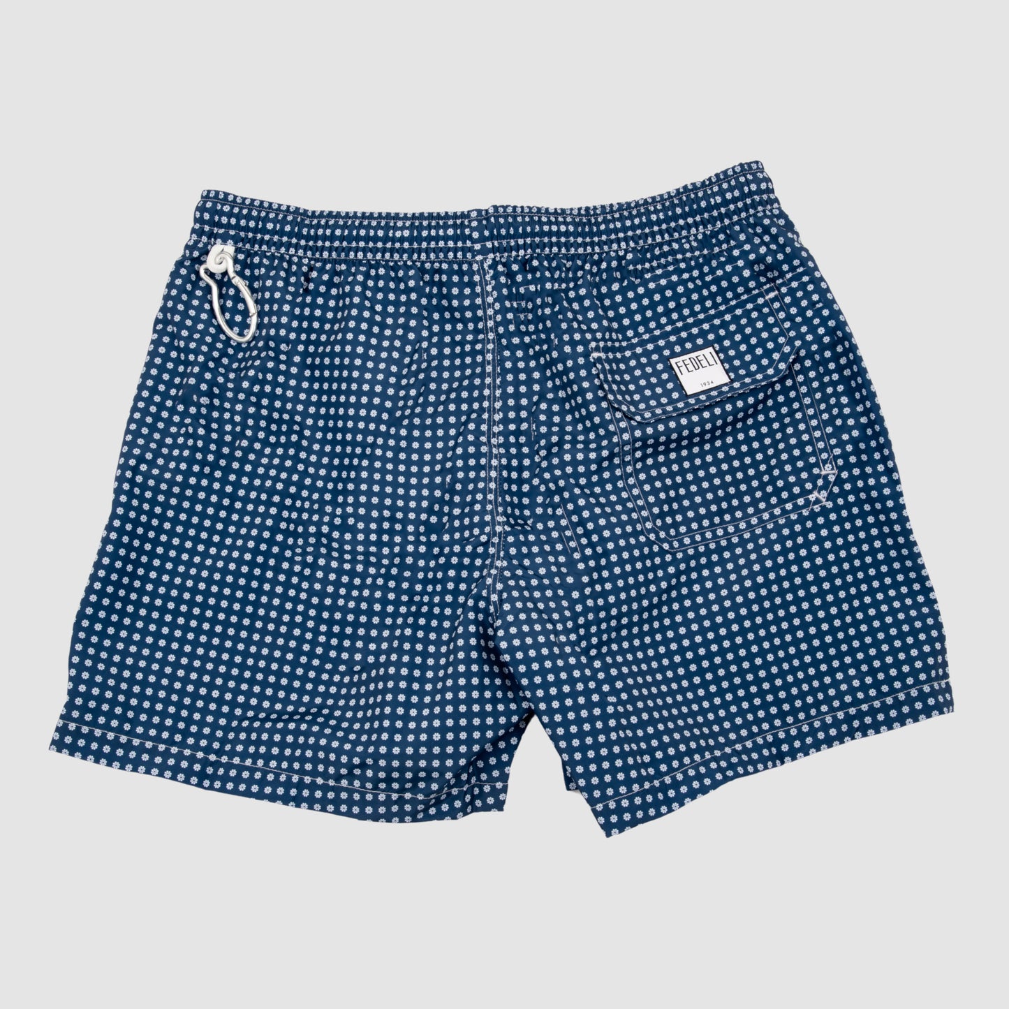 Madeira Printed Swim Blue White