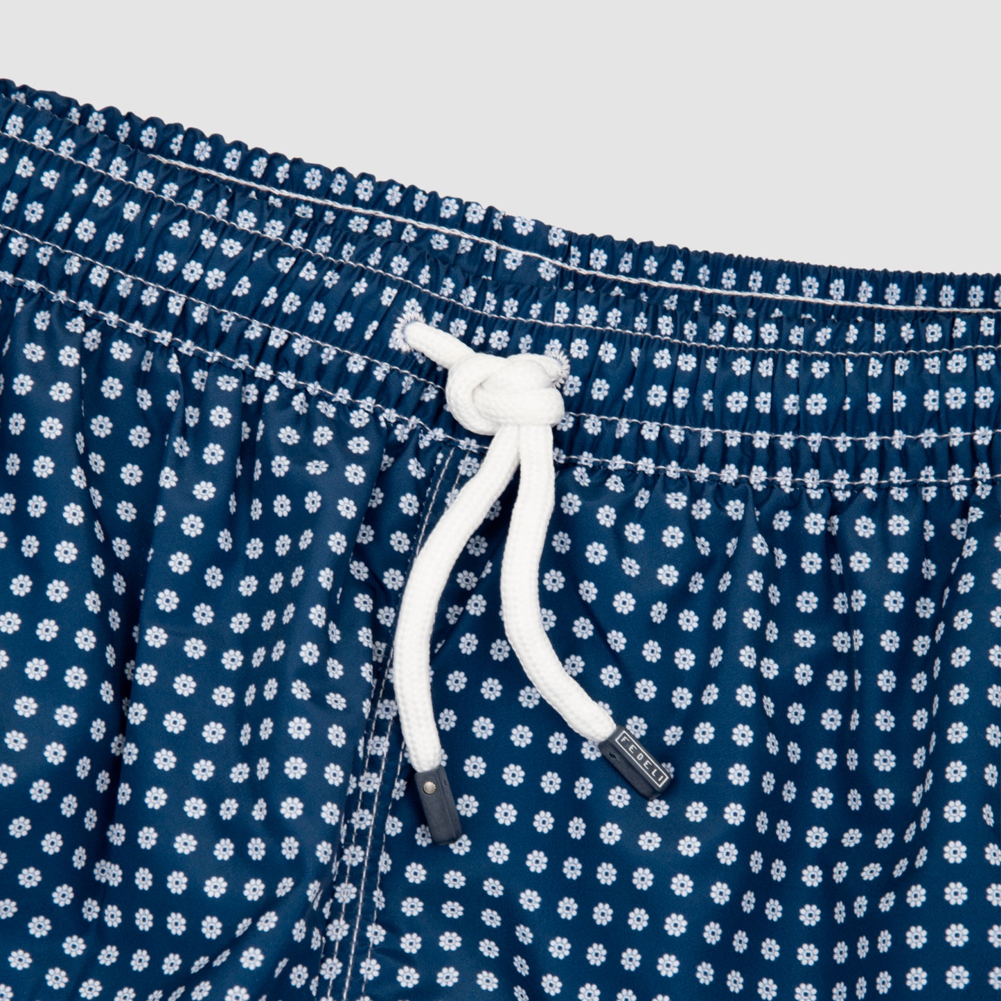 Madeira Printed Swim Blue White