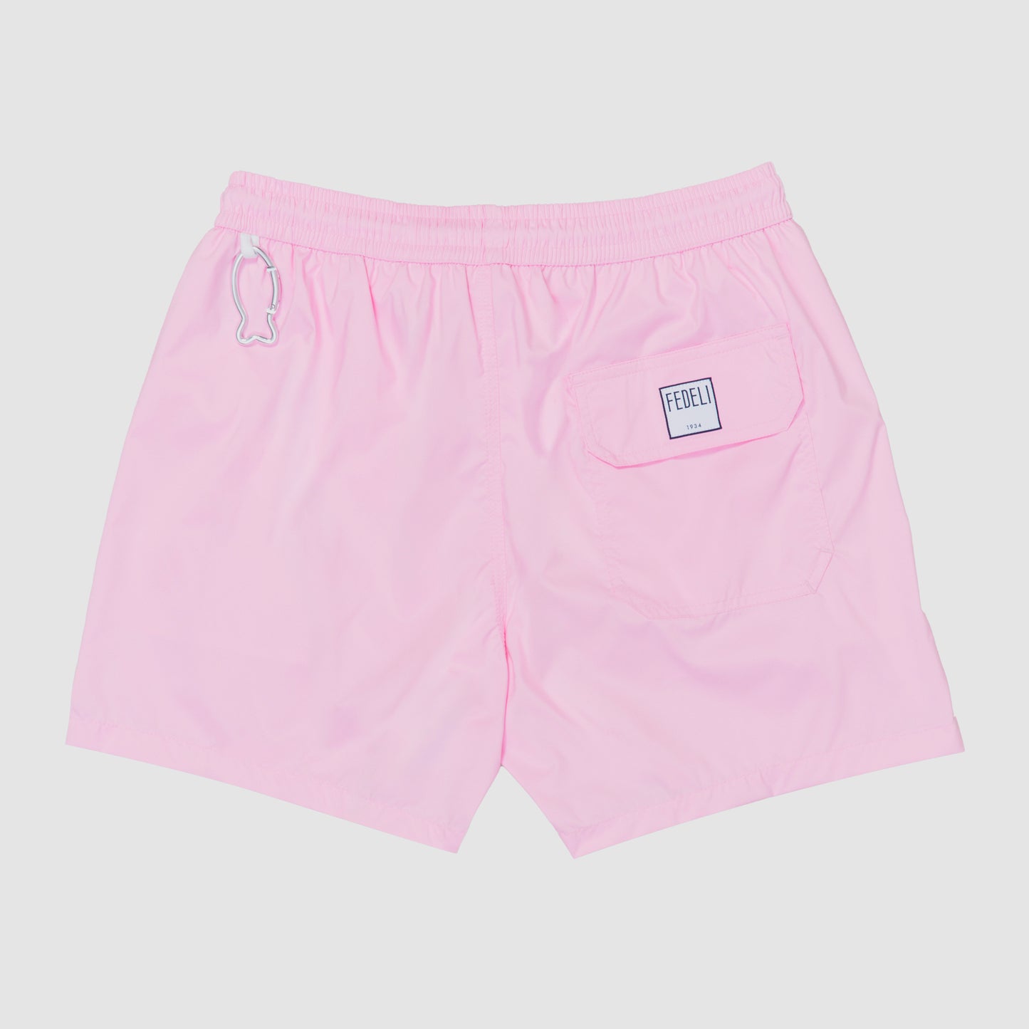 Solid Color Swim Shorts