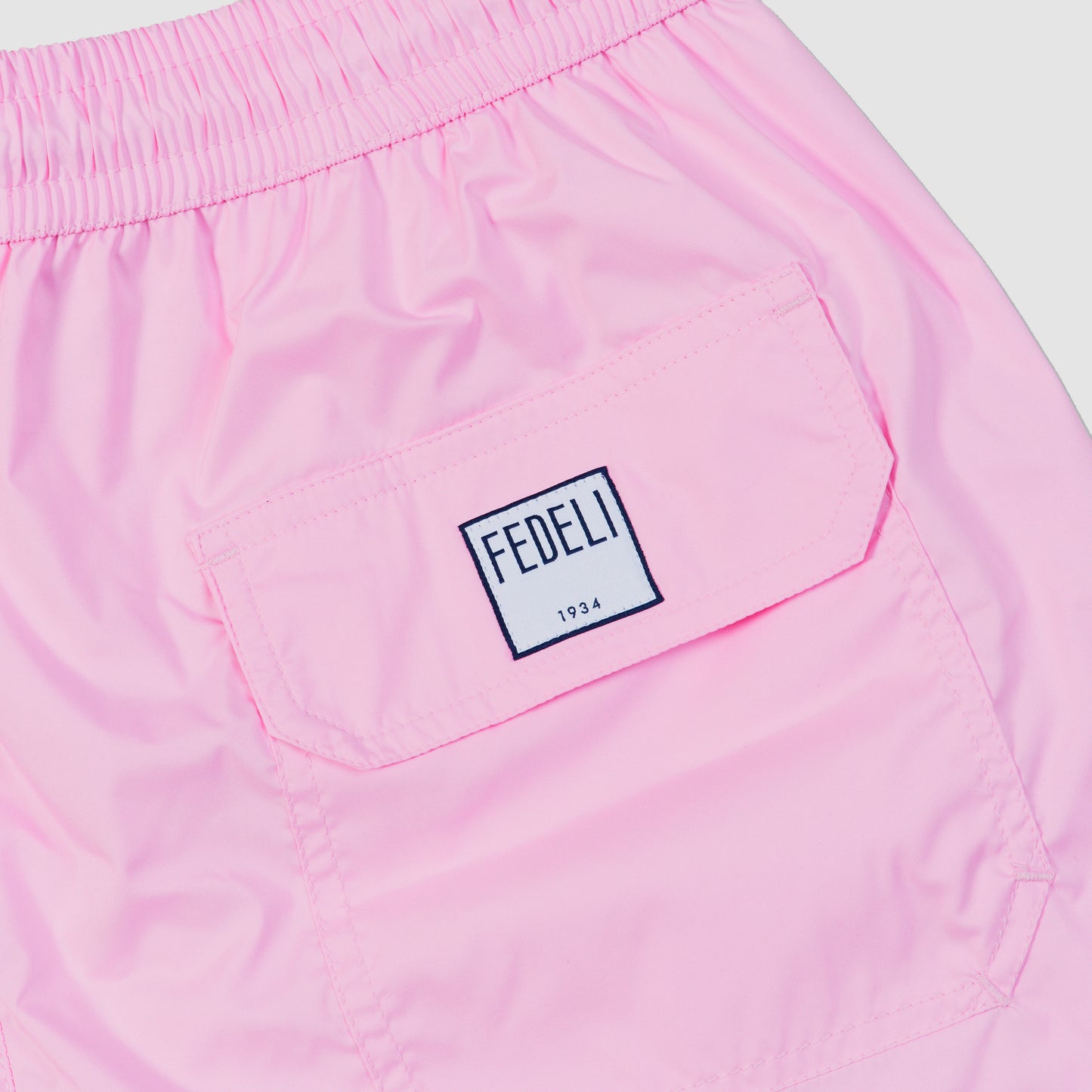 Solid Color Swim Shorts