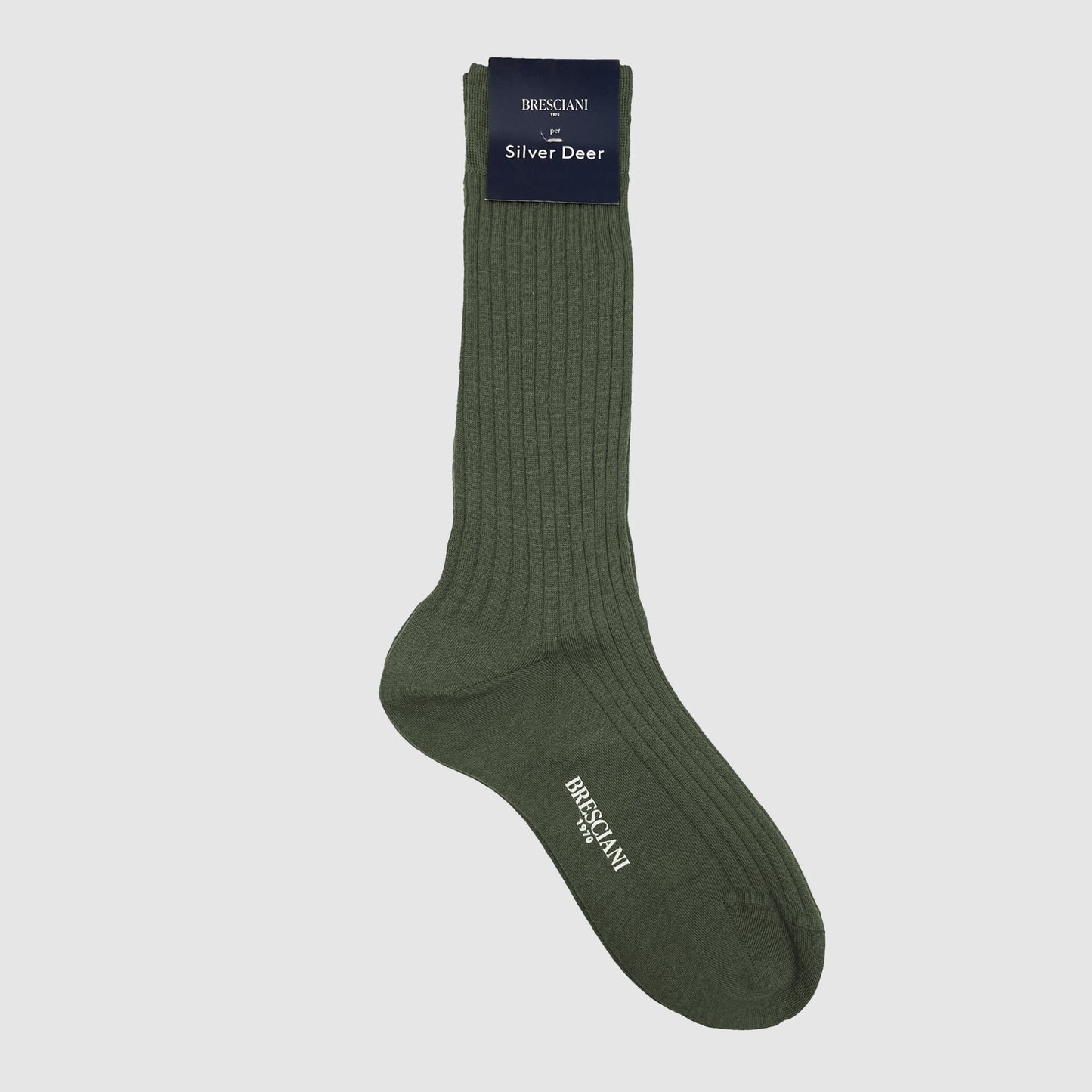 Socks Wool Blend Solid Color