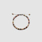 Malli African Disc Bracelet in Dark Brown Mix