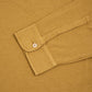 Long Sleeve cotton & Silk Polo Yellow