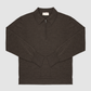 Cotton Viscose Half-Zip Polo