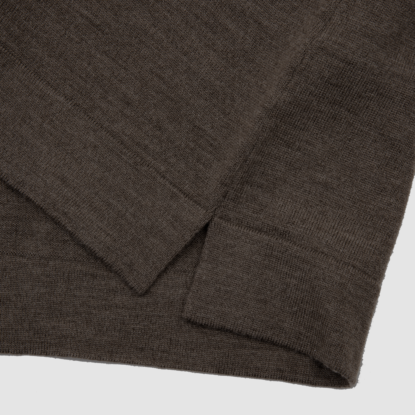 Cotton Viscose Half-Zip Polo