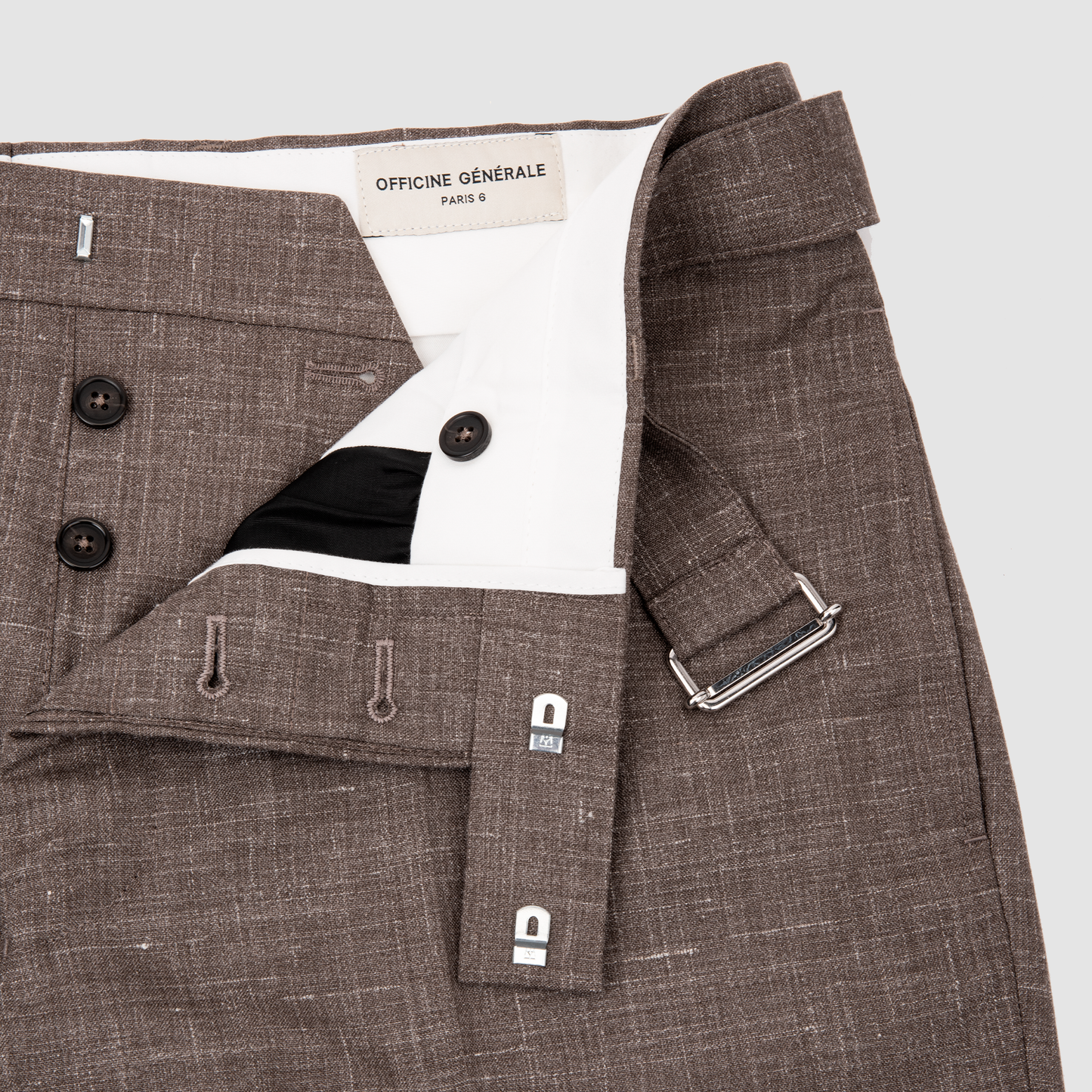 Wool Silk Linen Sport Pants