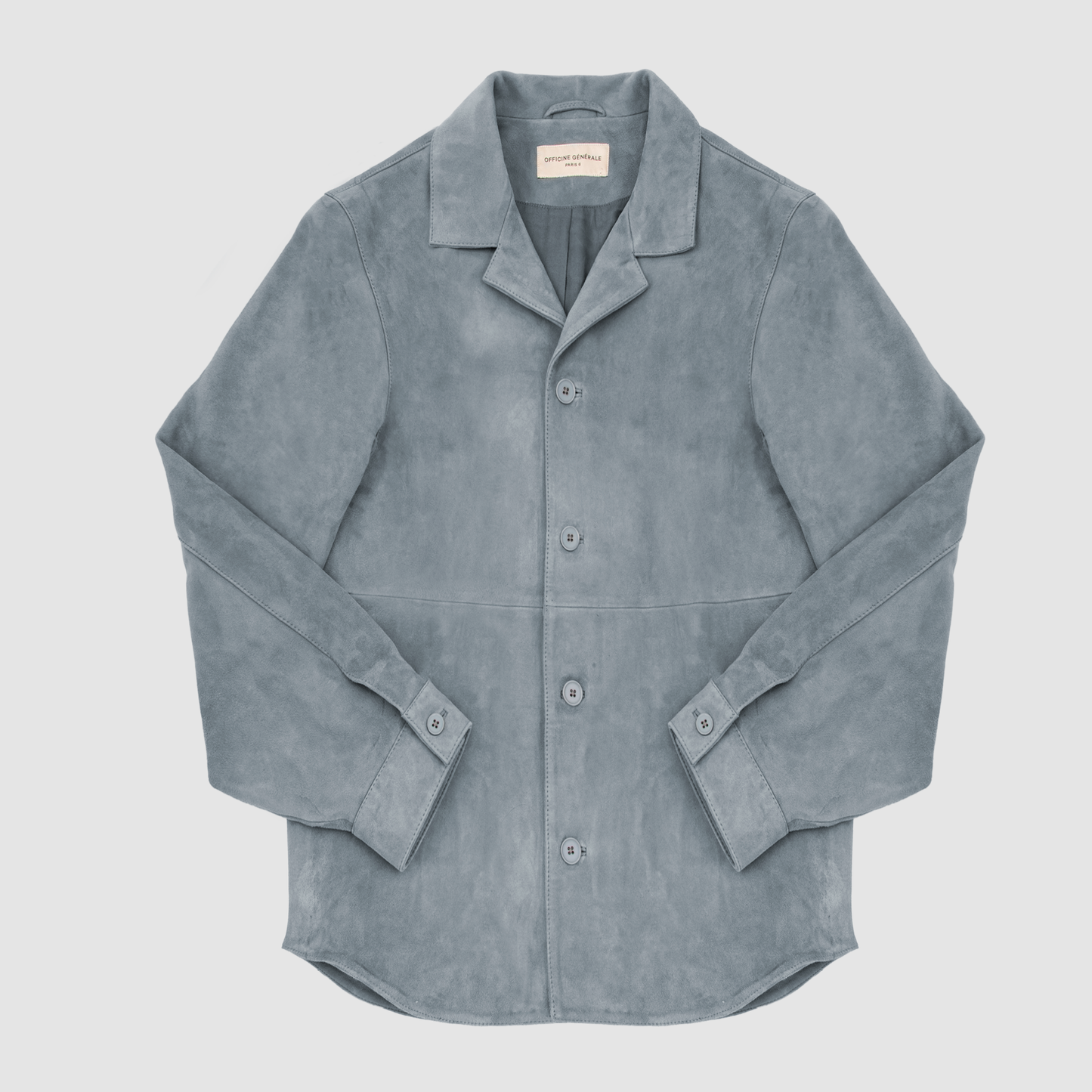 Suede Overshirt