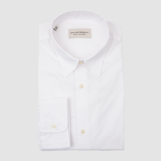 Poplin Soft Collar Sport Shirt