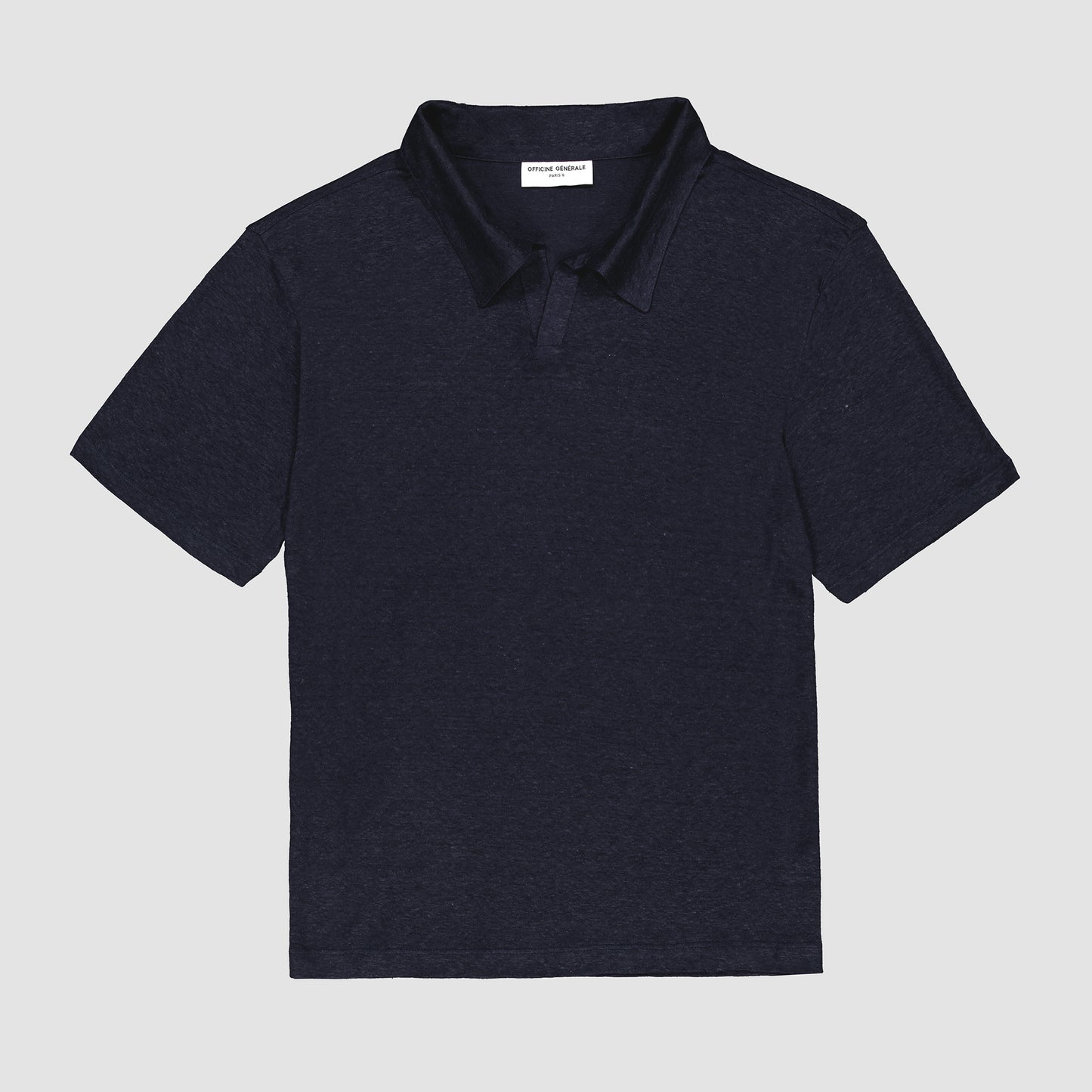 Linen Knit Polo