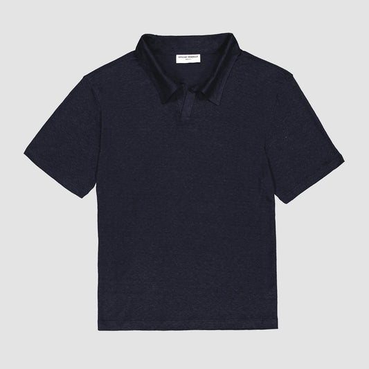Linen Knit Polo