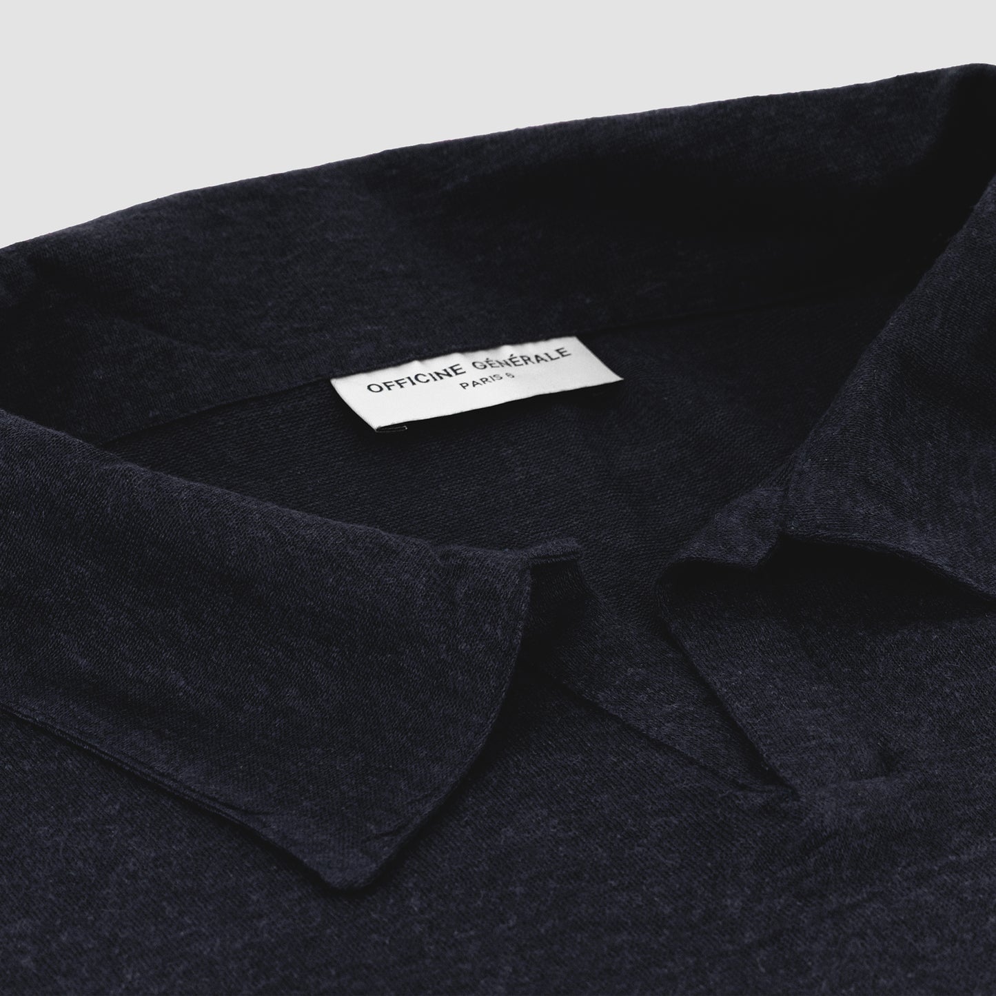Linen Knit Polo
