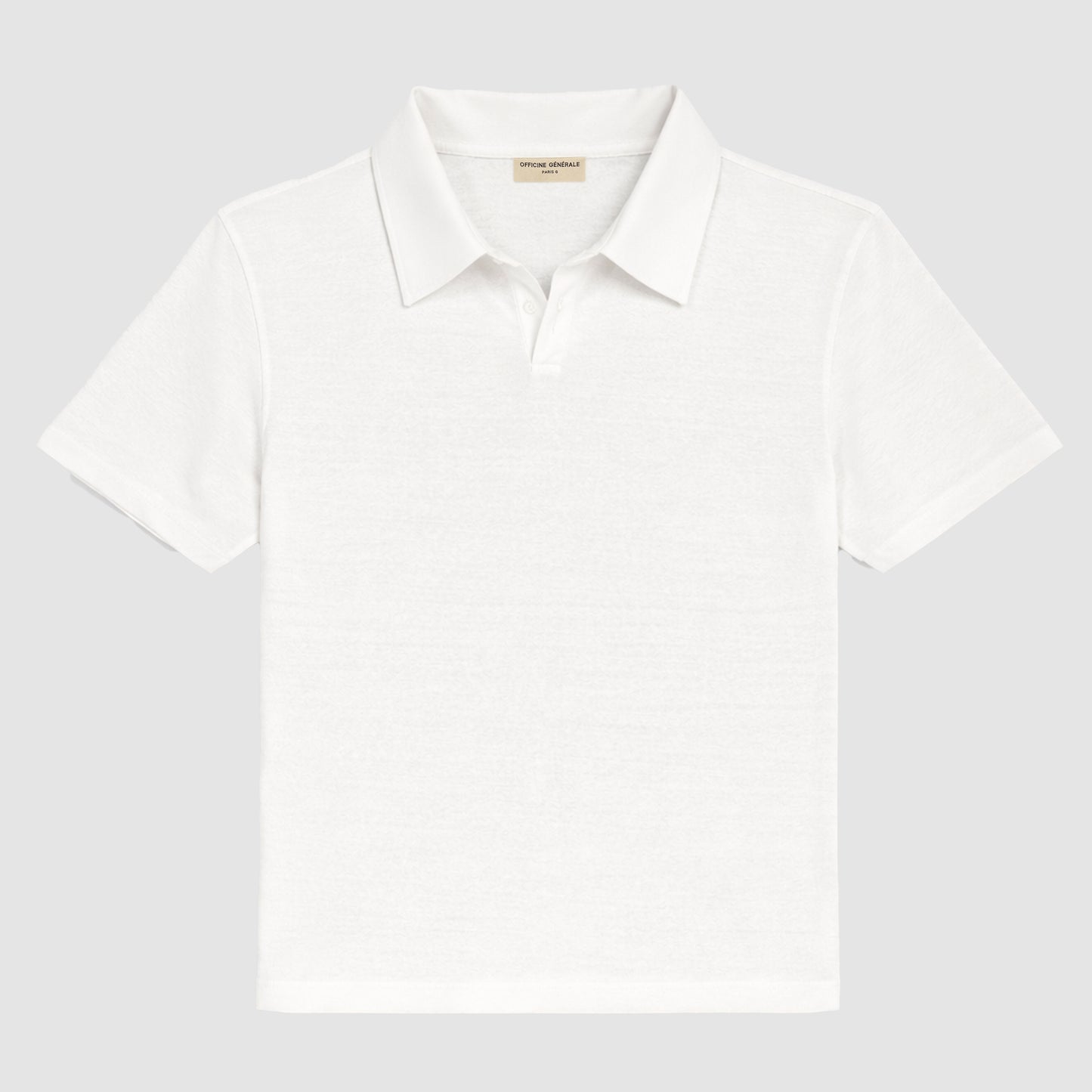 Linen Knit Polo