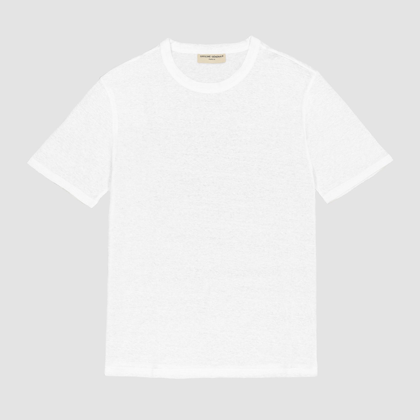 Linen T-Shirt White