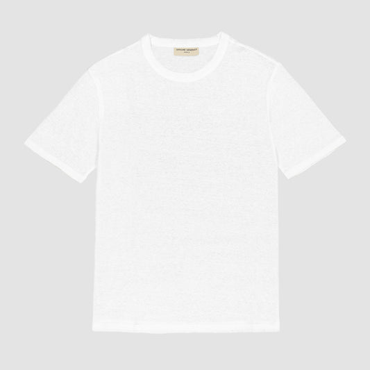 Linen T-Shirt White