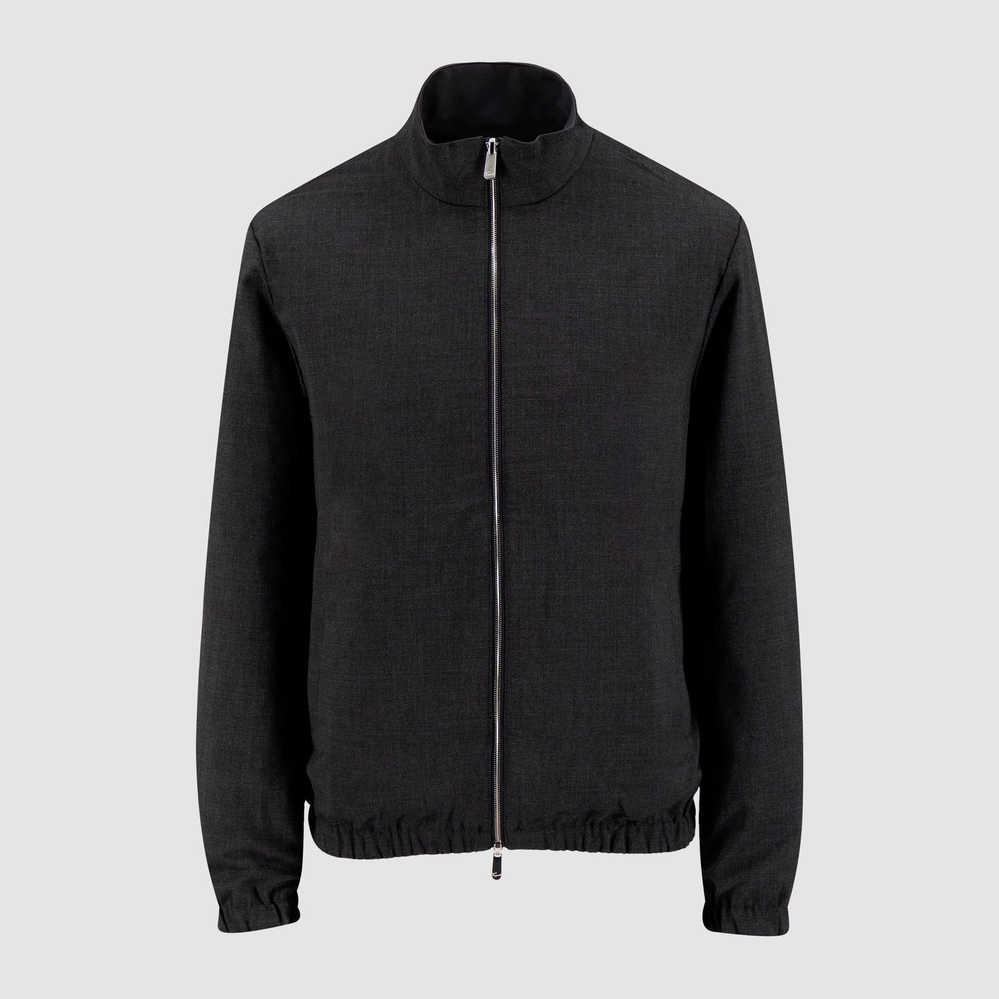 Reversible Nylon Wool Bomber