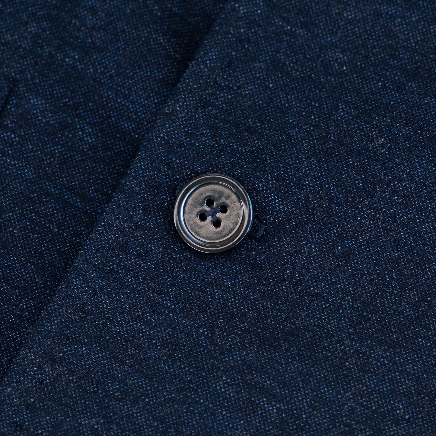 Solid Double-Breasted Jacket