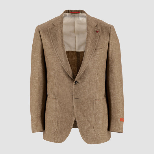 Solid Single-Breasted Jacket