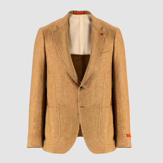 Solid Single-Breasted Jacket