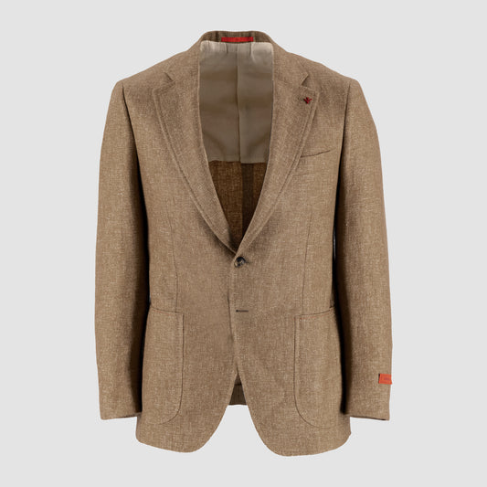 Solid Single-Breasted Jacket