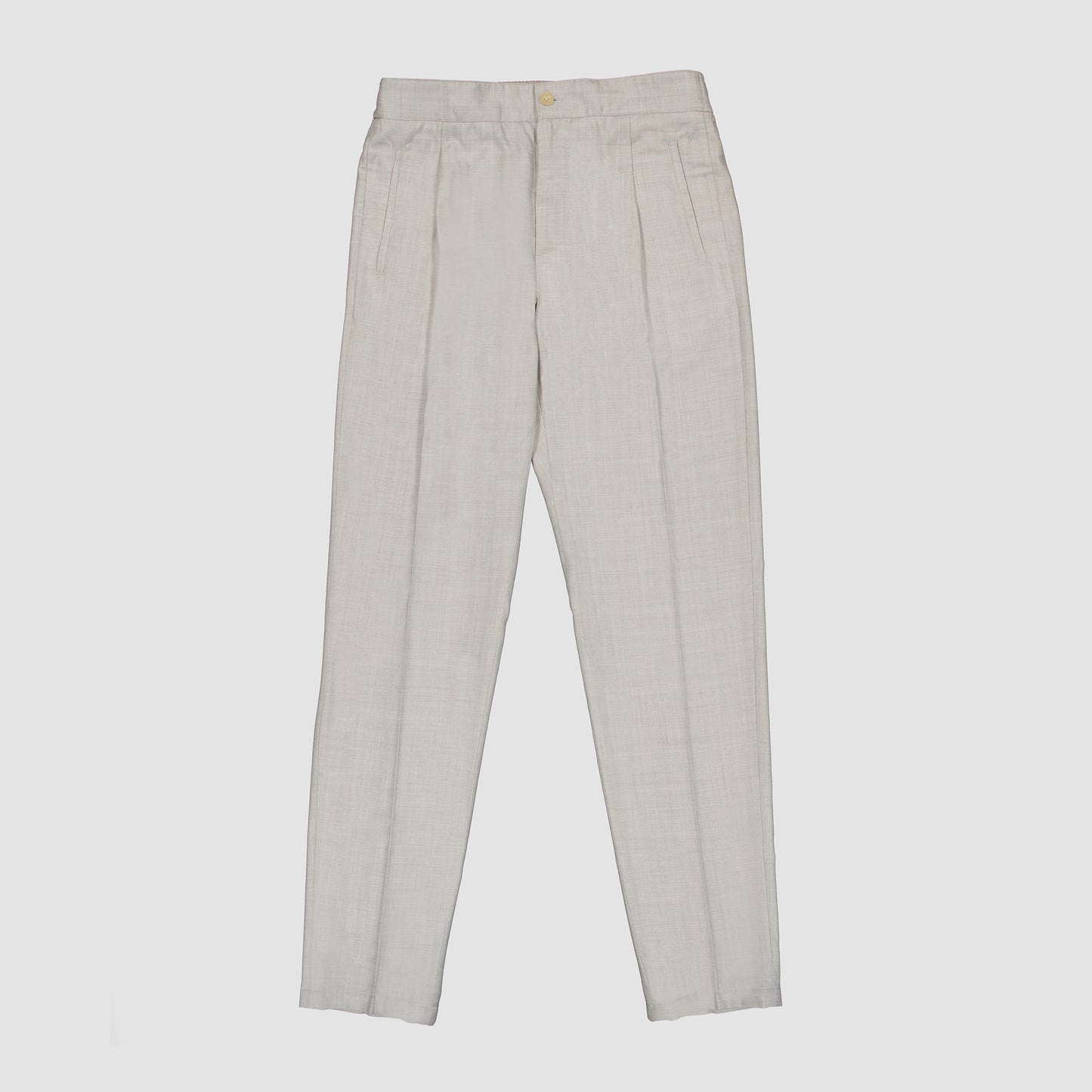 Wool Silk Linen Cashmere Trousers