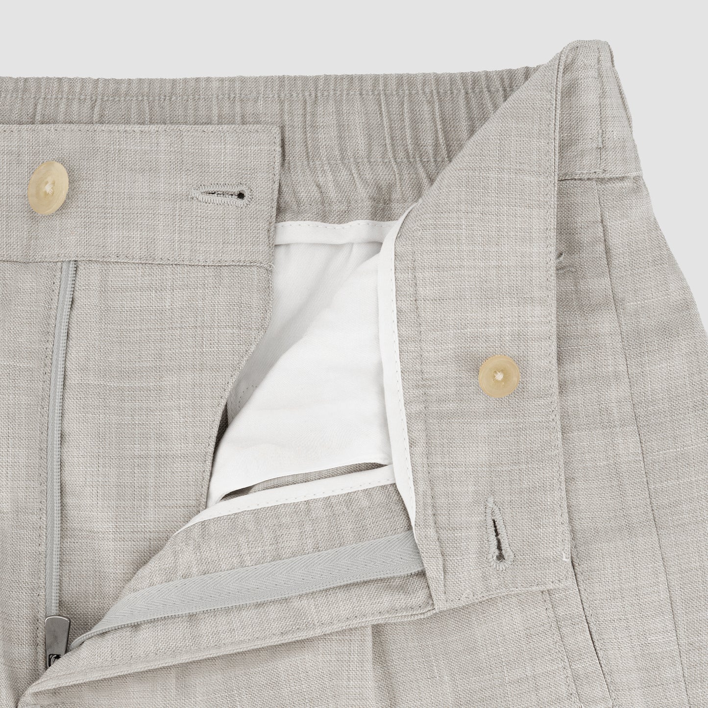 Wool Silk Linen Cashmere Trousers