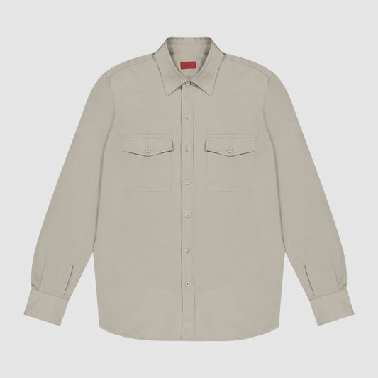 Solid Jersey Sport Shirt