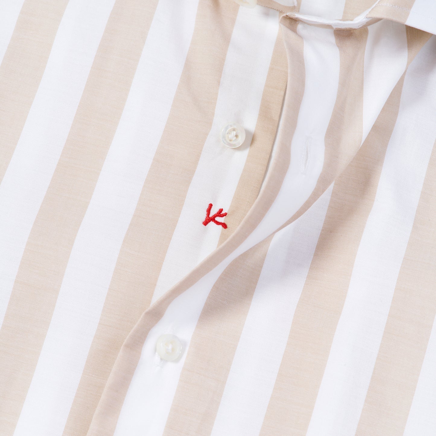 Cotton Stripe Sport Shirt