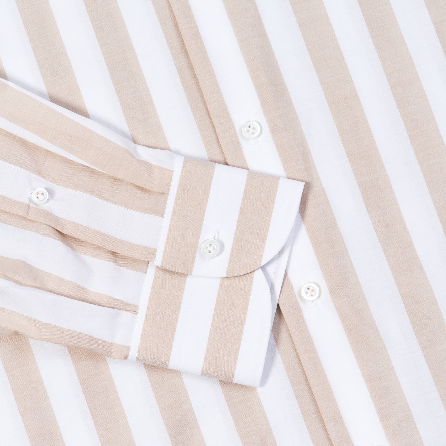 Cotton Stripe Sport Shirt