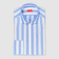 Cotton Stripe Sport Shirt