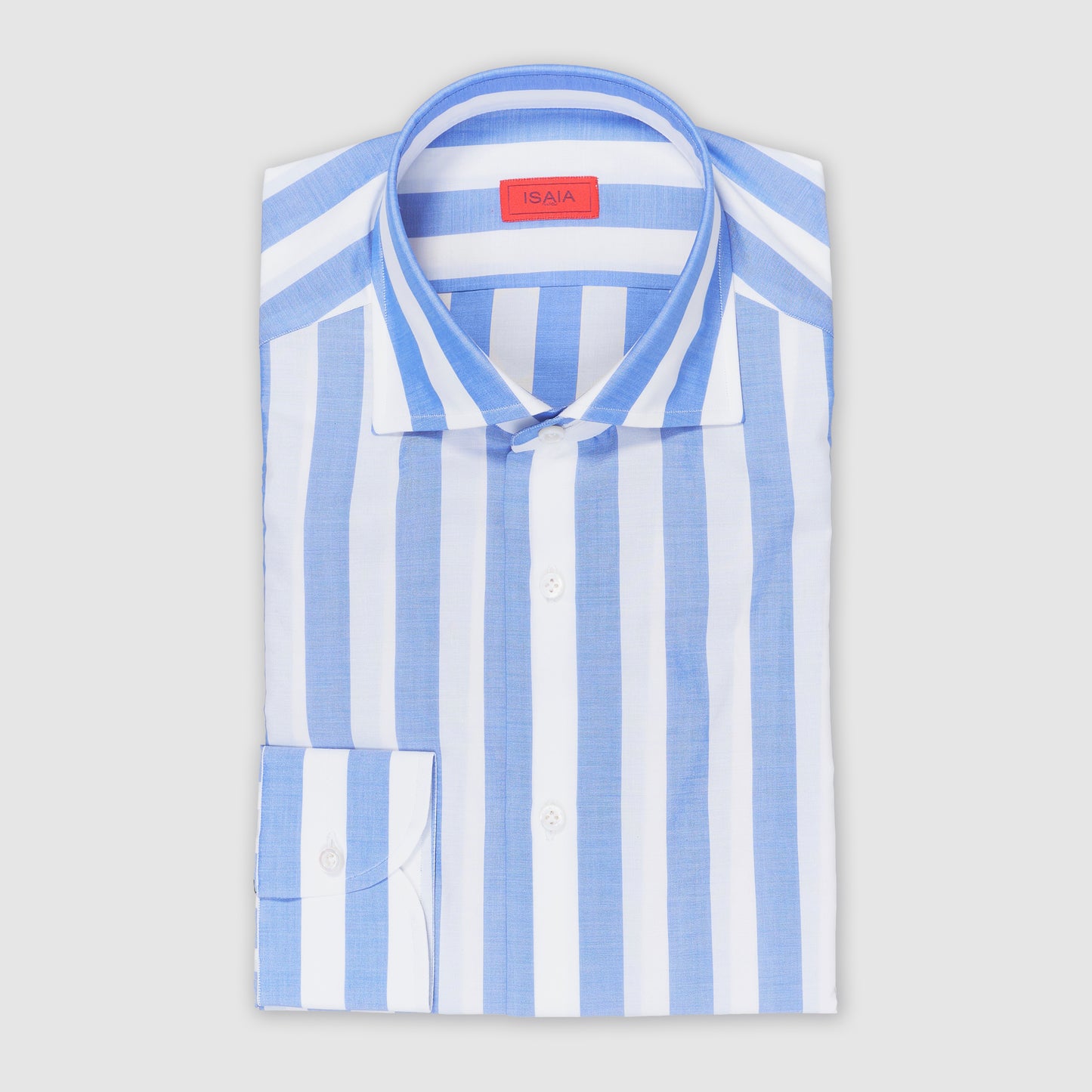 Cotton Stripe Sport Shirt