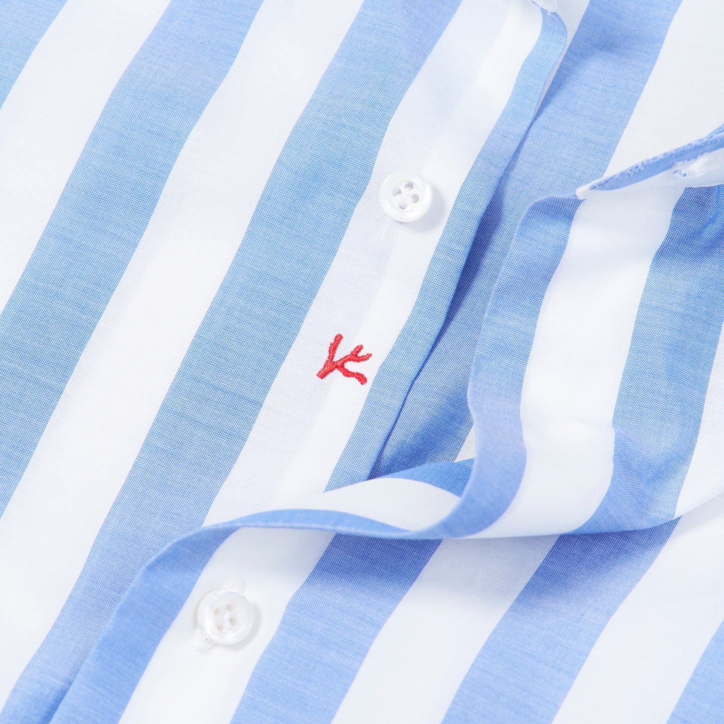 Cotton Stripe Sport Shirt