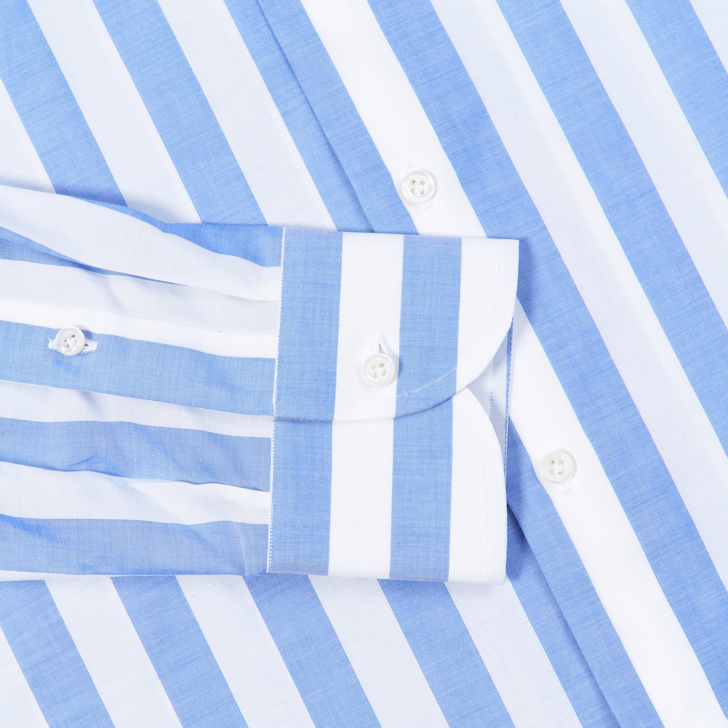 Cotton Stripe Sport Shirt