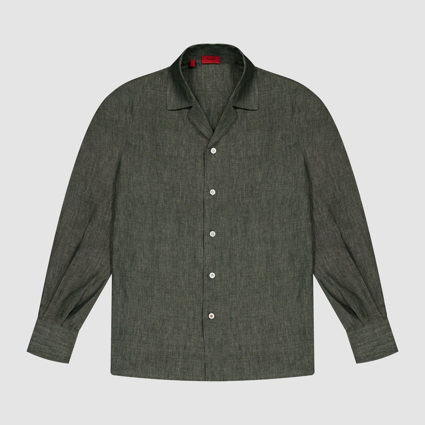 Solid Linen Sport Shirt