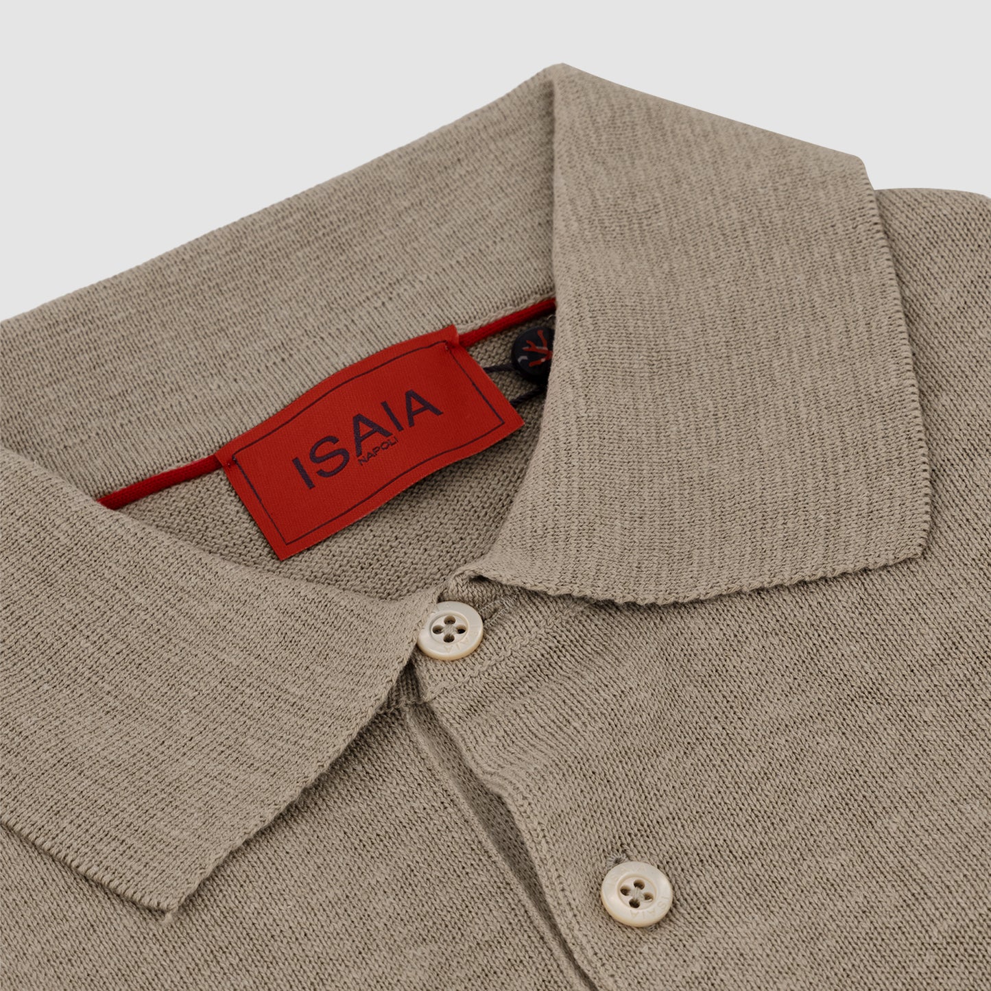 Silk Linen Polo Shirt