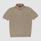 Silk Linen Polo Shirt